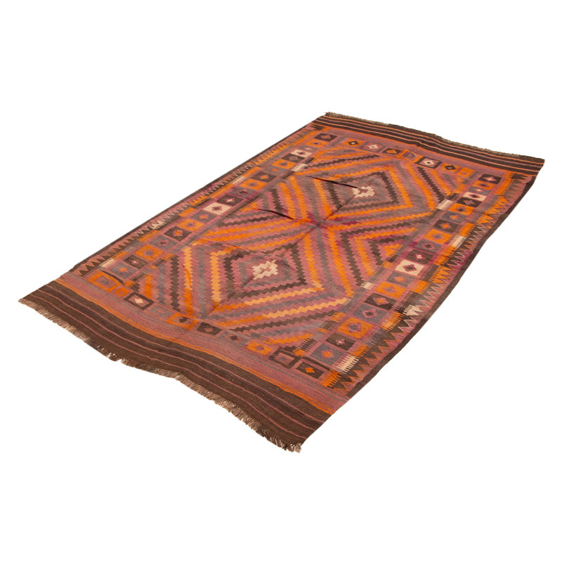 Sivas Burgundy Kilim 5'9" x 9'6"