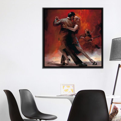 «Tango Argentino II» par willem haenraets - reproduction sur toile tendue sur châssis