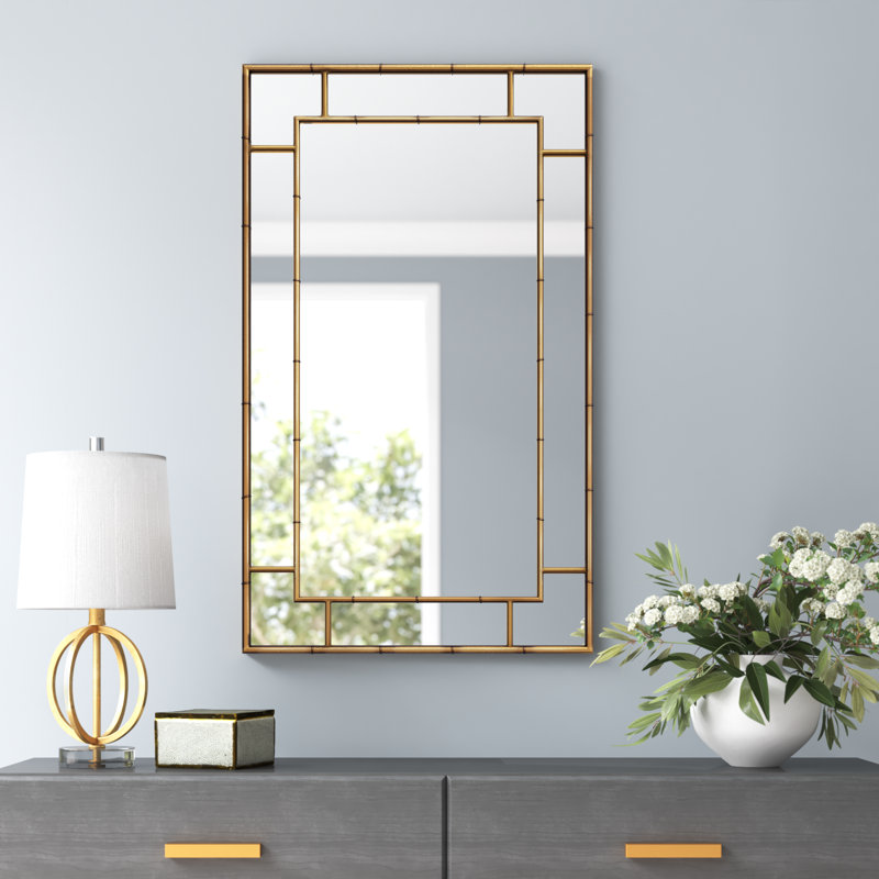Roshan Iron Rectangle Mirror