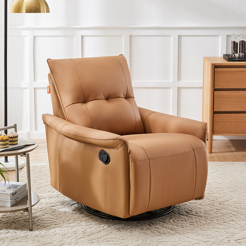 Simple fashion sofa quality home lazy recliner, Brown