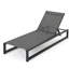 Chaise longue réglable pour les jardins - et confortable pour l'extérieur avec cadre et
