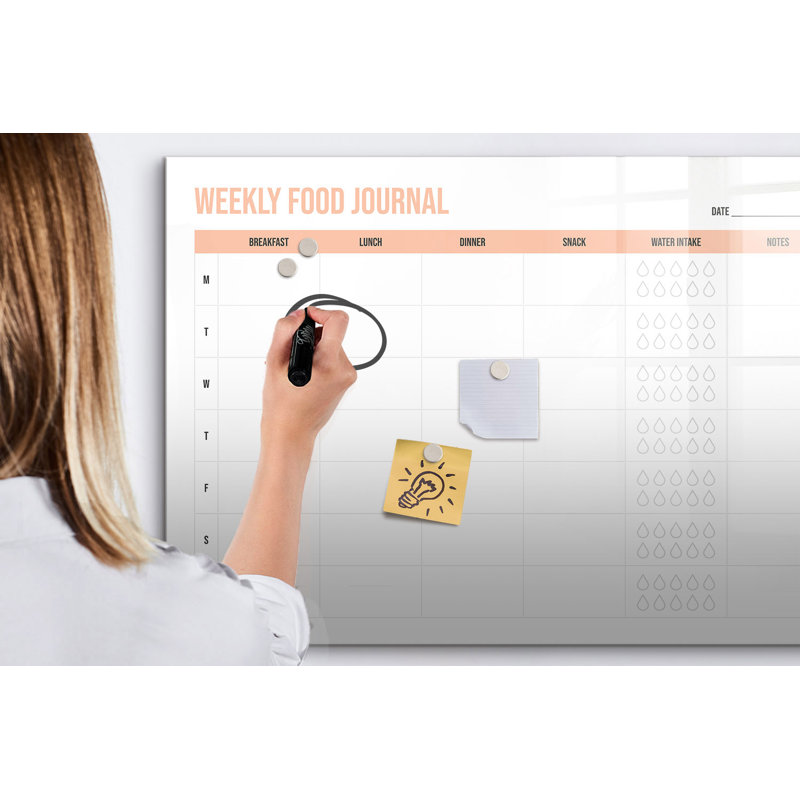 Magnetic Glass Dry Erase Board