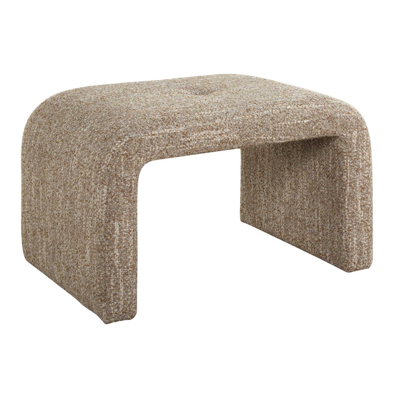 Petit banc rembourré moderne Uttermost Leora