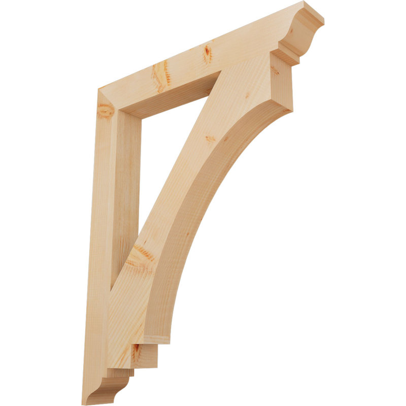 Support impérial traditionnel, H 38 po x l 3,5 po x P 30 po, Douglas (lisse)