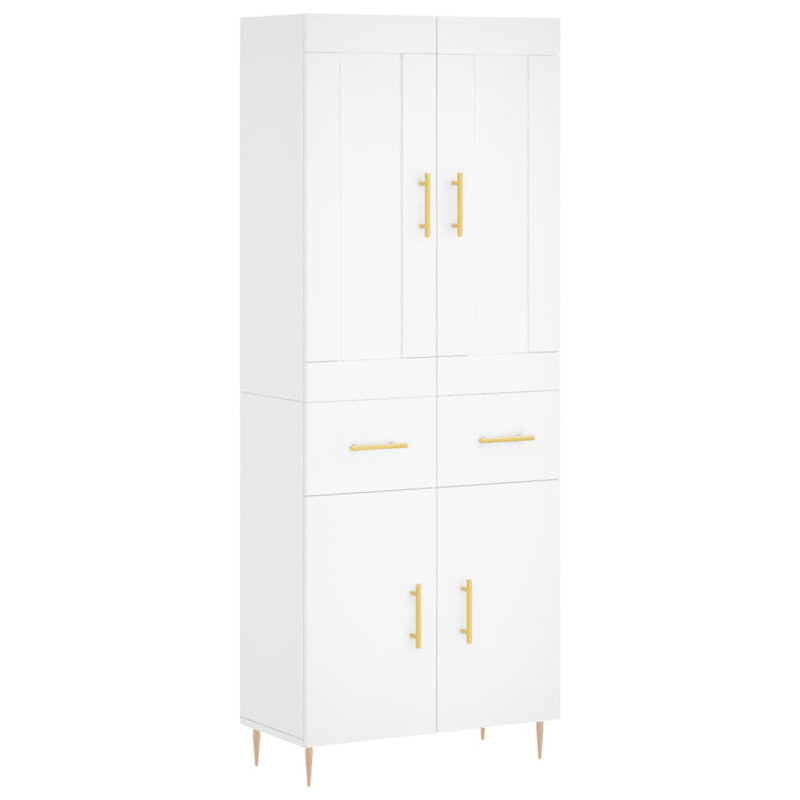 Plagido 69.5cm Sideboard, White