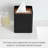 Yamazaki Home Square Reusable Tissue Box Cover Metal Container Case With Natural Wooden Lid,, Steel-69631473