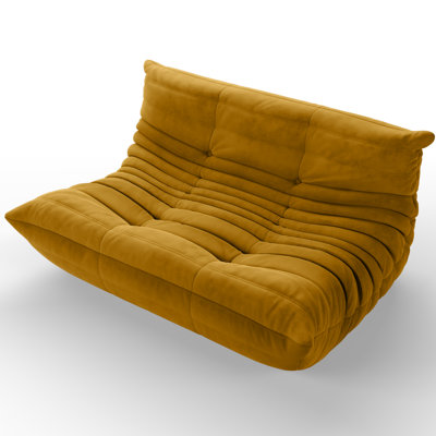 Armless 3-Seat Togo Three Seater Large Bean Bag Sofa