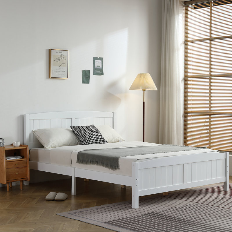 3 Piece Bedroom Set Queen Bed, Queen, 3 Pcs: Bed, 2 Nightstands