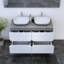 Meuble-lavabo double 47,2 po avec dessus Kaydin-935074318-935074321