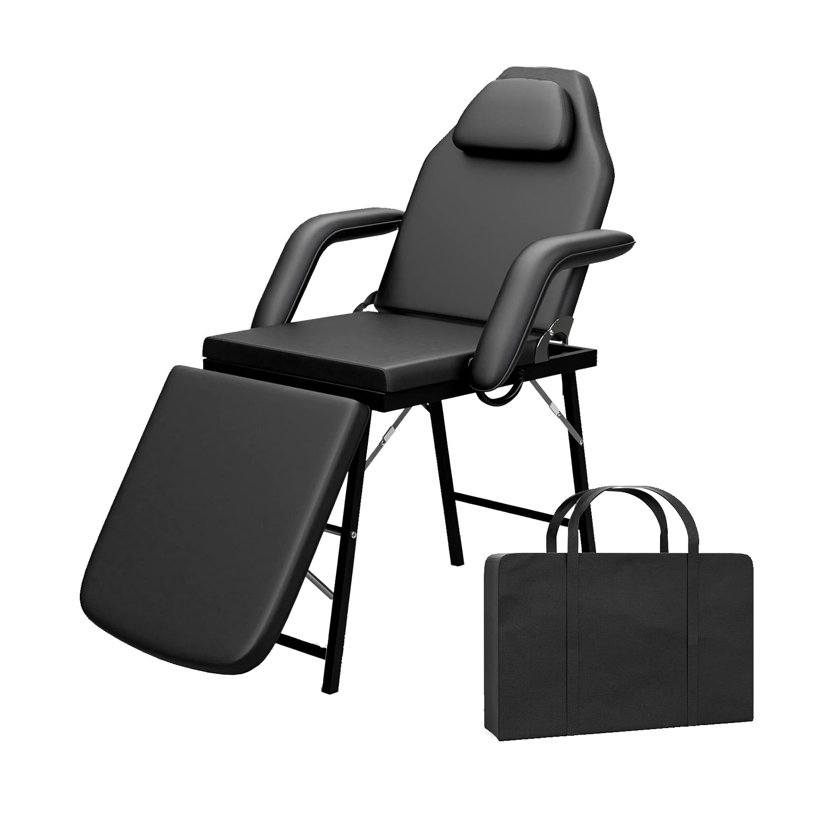 Inbox Zero Portable Tattoo Chair with Storage Bag | Wayfair