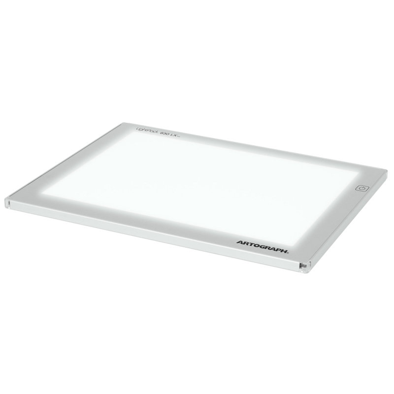 Artograph Thin Dimmable LED Light Box for Tracing and Drawing
