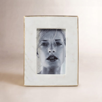 Gibbs White Single Picture Frame