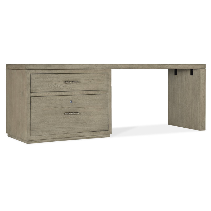 Linville Falls Floating Desk, 30" H x 84" W x 24" D