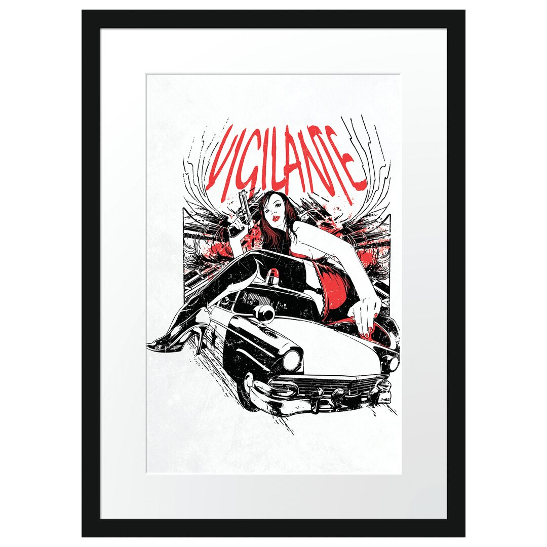 Gerahmtes Poster Vigilante Light