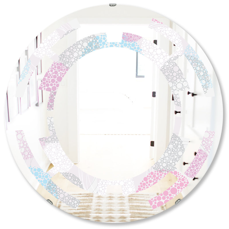 Miroir mural Wave, 31,5 po x 31,5 po
