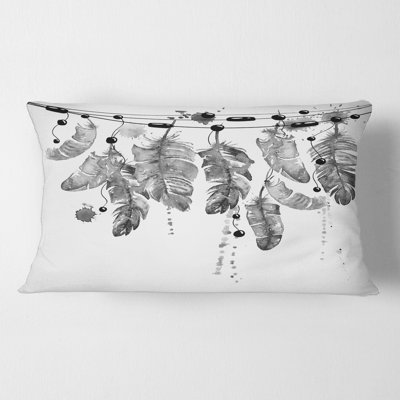 Housse et insert de coussin rectangulaire suspendu