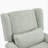 Manual Recliner Sofa Swivel Rocker Chair With Adjustable Backrest For Living Room, Bedroom, Or Nursery, Green&Brown-2088317007