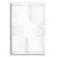 «Epic Art», art mural en verre blanc sur blanc 5 par Cartissi, 24 po x 36 po-117453367