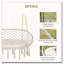 Chaise hamac 2 personnes avec coussin moelleux-377589729-377589732