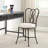 Azalea Park Ornate Iron Bronze Vanity Stool