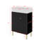 Petit meuble-lavabo avec lavabo simple en céramique 21,6 po-1428462112