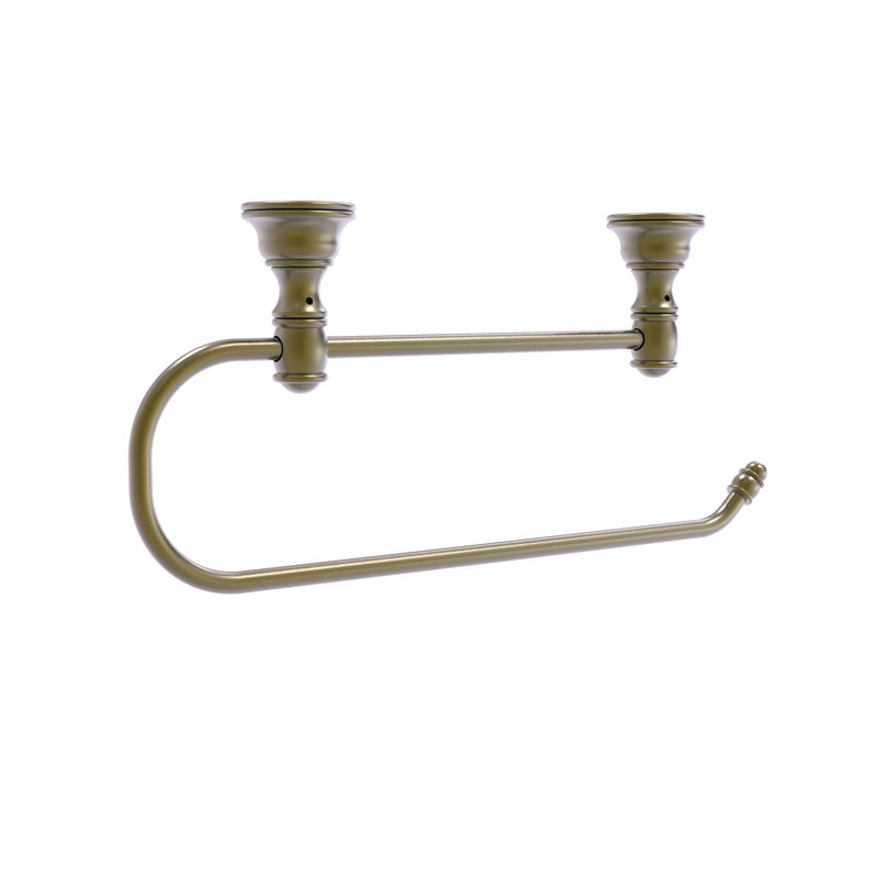 Freyja Brass Paper Towel Holder, Antique Brass