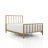 Saarah Vintage Metal Low Profile Bed-36000550