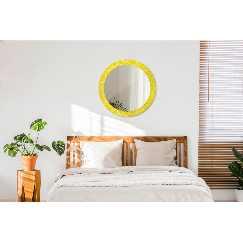 Huldar Glass Flat Wall Mirror