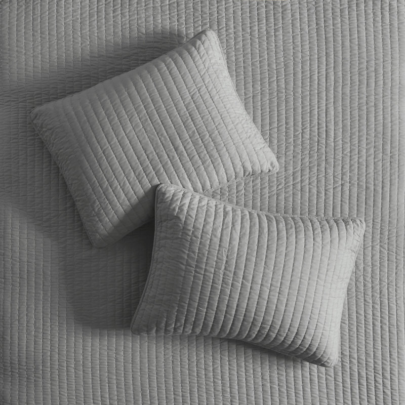 Ensembles de literie de ferme gris, 100% microfibre de coton pour toutes les saisons