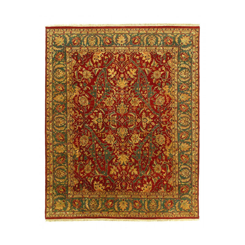 Fine Hand Knotted Agra rug 8' X 10'2''