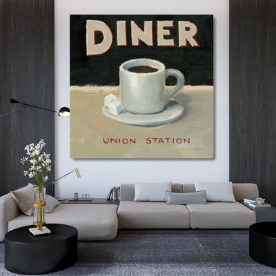 Art sur toile tendue par Trinx Wiens, James Gallery: Coffee Spot II