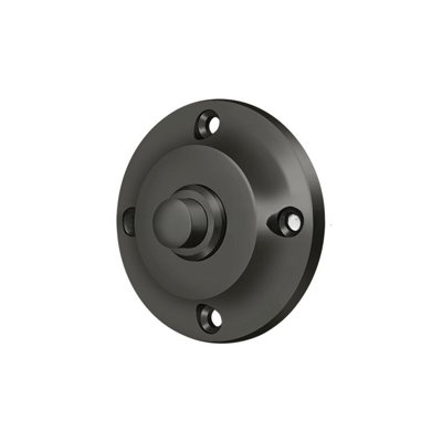 Clochette ronde contemporaine en bronze huilé