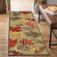 Tapis intérieur / extérieur Winston Porter Ravella Falling Leaves Moss-1239251240