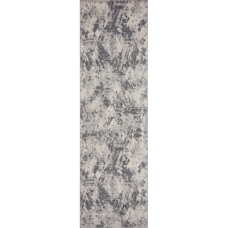 Abstract Indoor Rug, Runner 2'4" x 8'