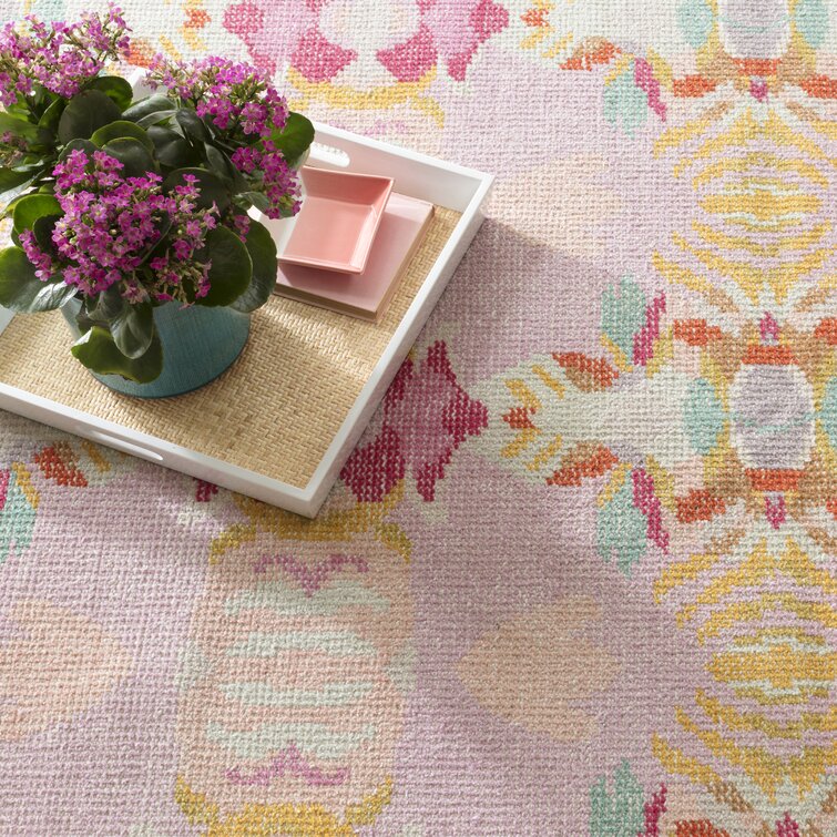 Dash & Albert} Indoor/Outdoor Rug :: 2x3 :: Journey Pink – Ellington &  French