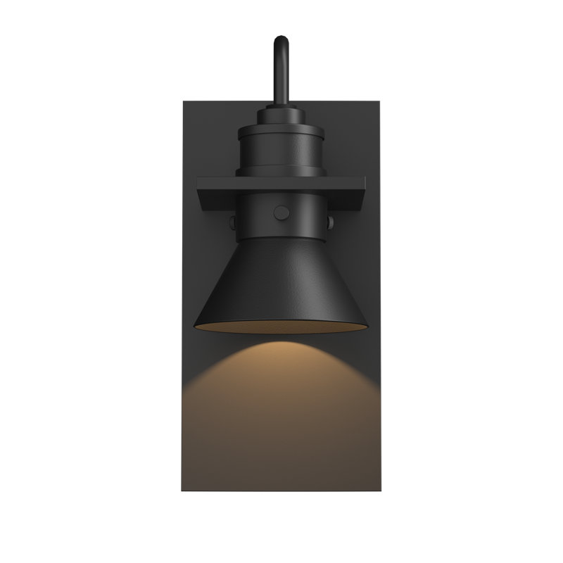 Erlenmeyer 1 - Bulb Outdoor Barn Light, Coastal Black, Coastal Black