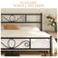 Metal Bed Frame with Headboard/Under-Bed Storage-901428125-884835027