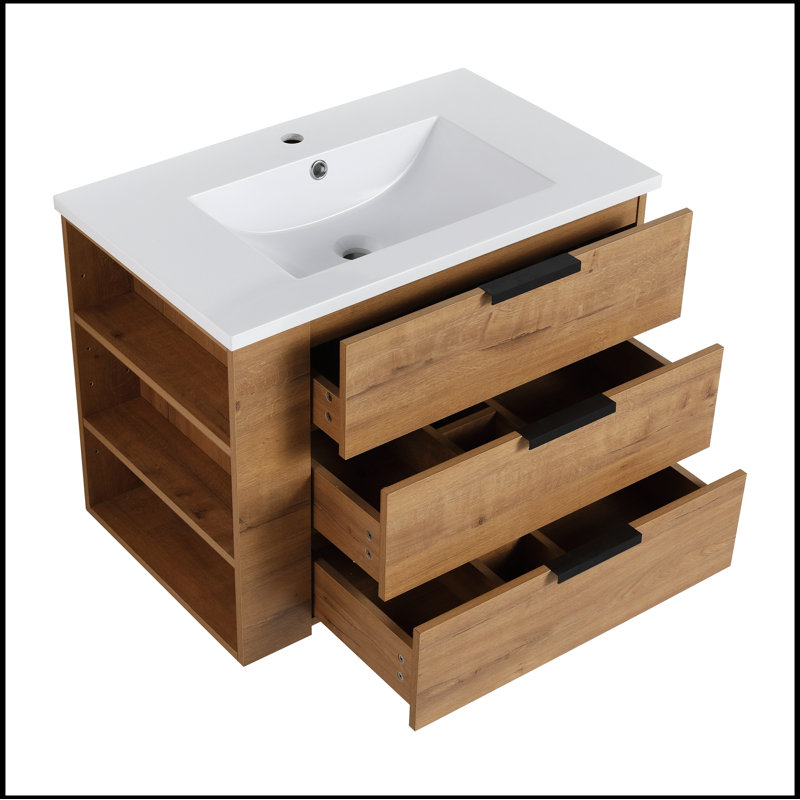 Meuble-lavabo simple 30,00 avec comptoir Lotario