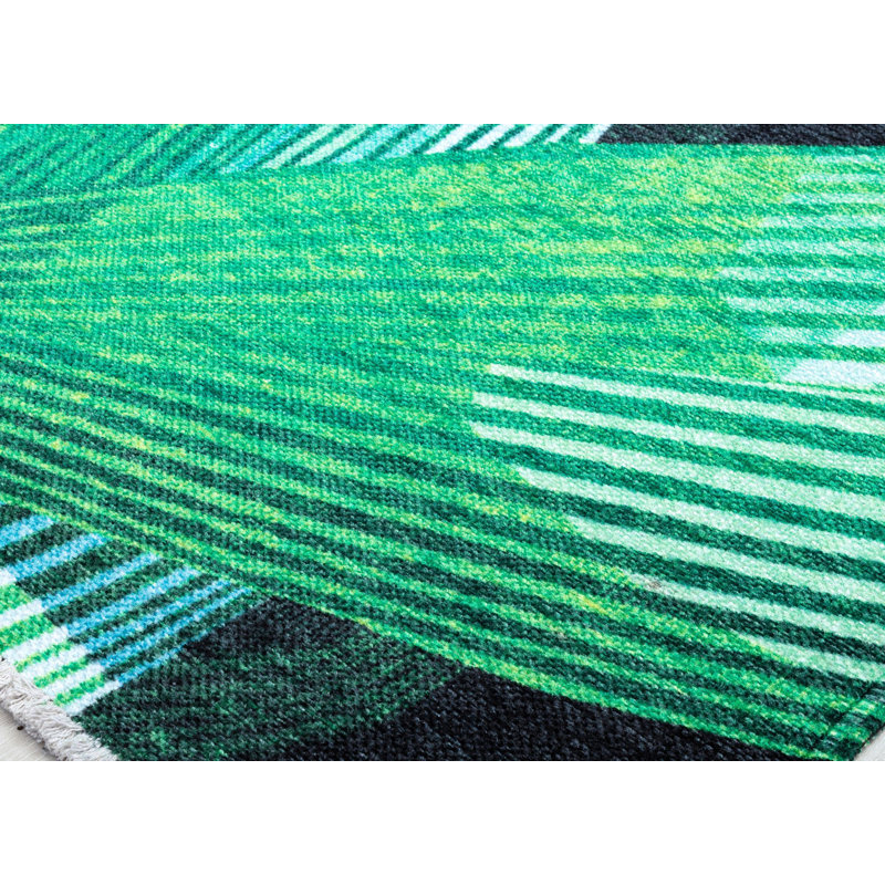 Tapis noir Maisie, Rectangle 7 pi 10 po x 10 pi 10 po