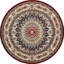 Tapis traditionnel de couleur rouille Kelayeh