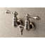 Double Handle Wall Mounted Clawfoot Tub Faucet-72475736