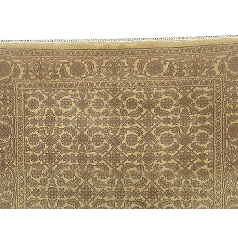 Oriental Area Rug in Beige/Gray