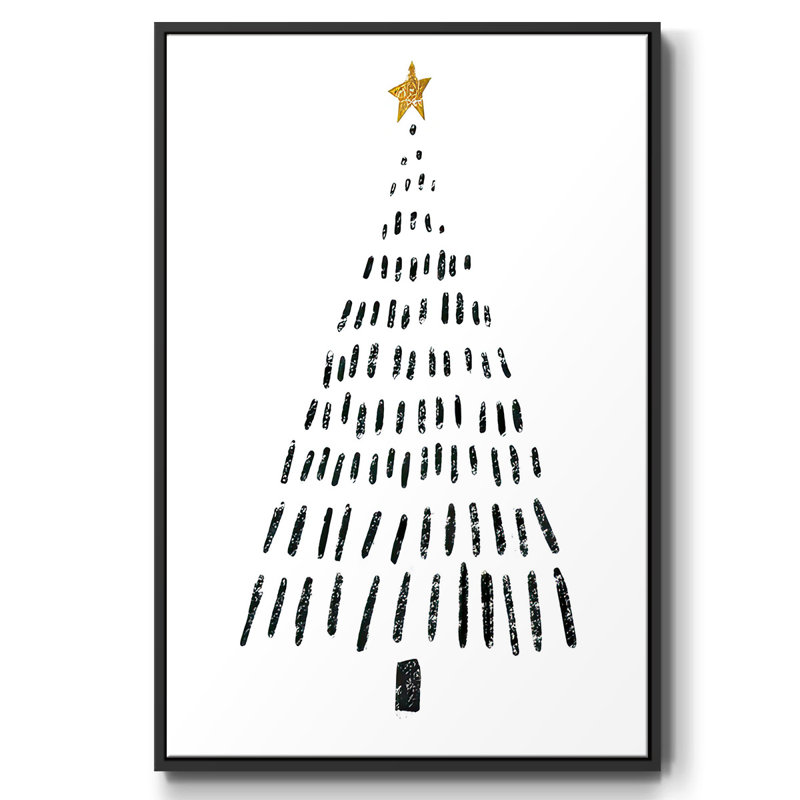 Arbre de Noël, Noir, H 41 po x l 27 po x P 1,5 po