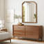 Miroir mural en bois massif pour salle de bain ou chambre à coucher-90955541-101482554