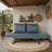 Patio Wicker Loveseat