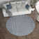 Modern Farmhouse Moroccan Geometric Dark Gray Area Rug