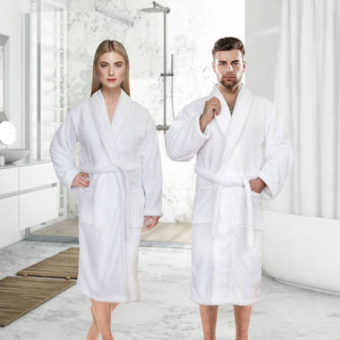 Turquaz Plush Robes For Women, Soft Warm Fleece Bathrobe for Women, Long  Comfy Women's Robe