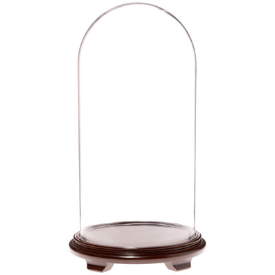 Brentwood 11.75" x 23" Glass Display Dome Cloche