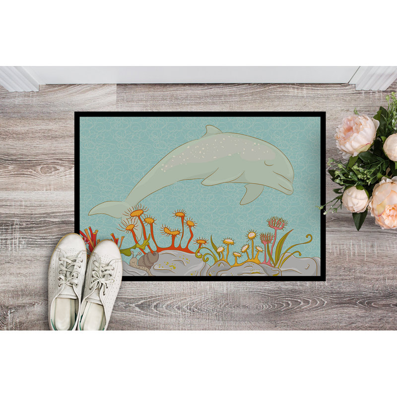 Non-Slip Outdoor Doormat, Rectangle 18" x 27"