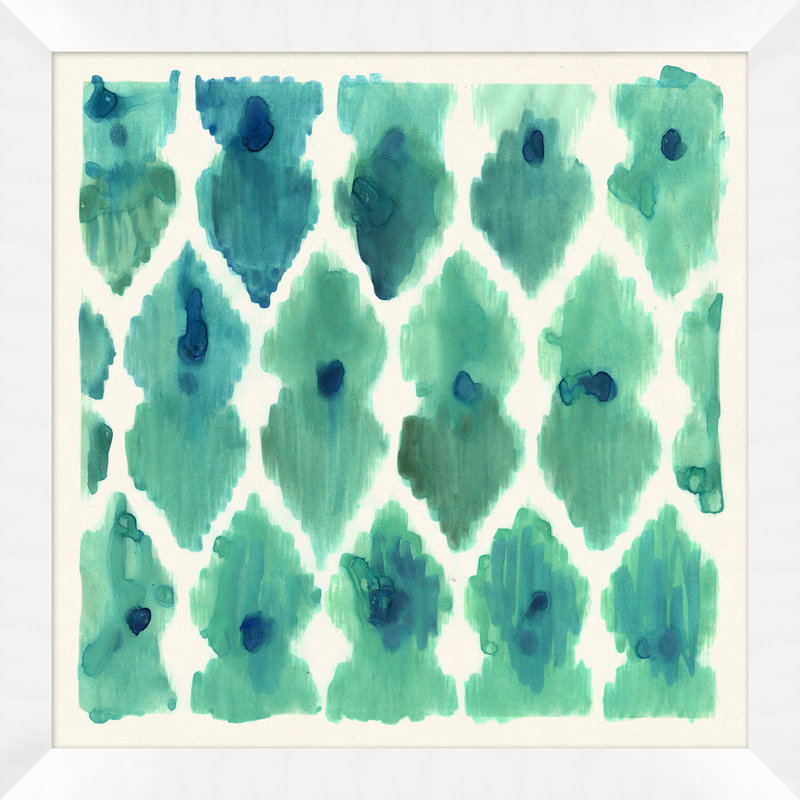 Painterly Ikat Collection 8 Print
